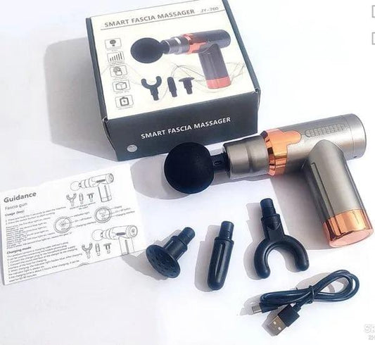 Compact Mini Massager Gun-3 PCs Interchangeable Heads