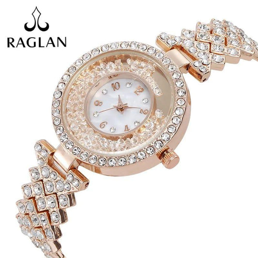 Stylish Women's Quartz Watch-Water Resistant with Chain Strap